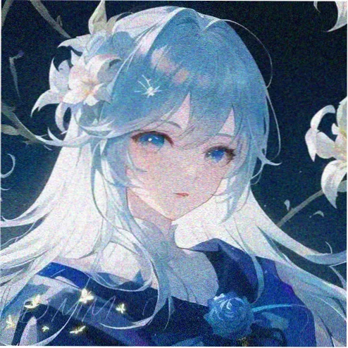 校园制服系动漫情侣头像一对两张